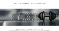 Desktop Screenshot of bodybydesignaz.com