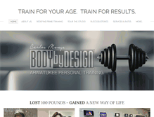 Tablet Screenshot of bodybydesignaz.com